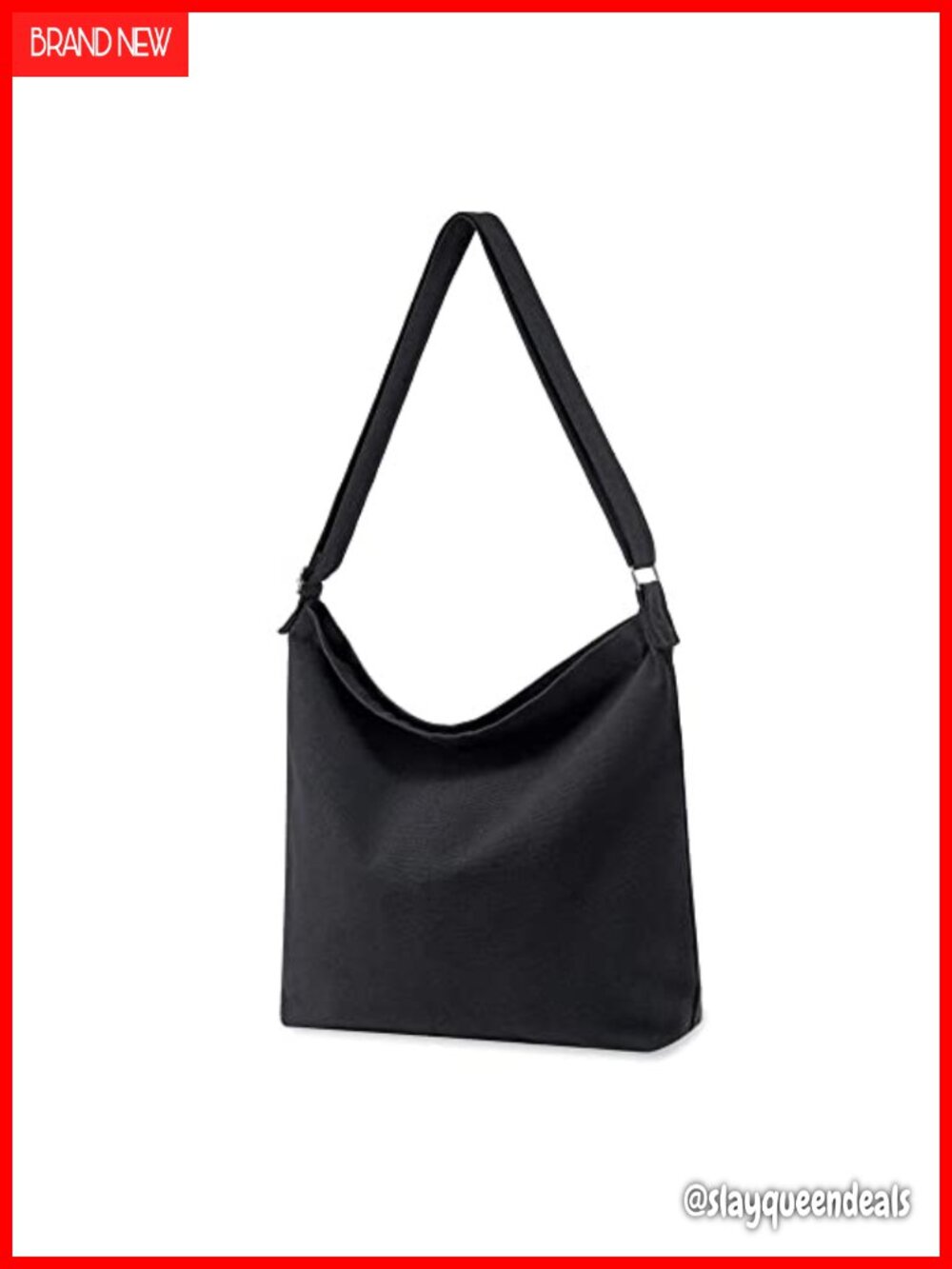 Canvas Crossbody Tote Handbag Blank for Customization